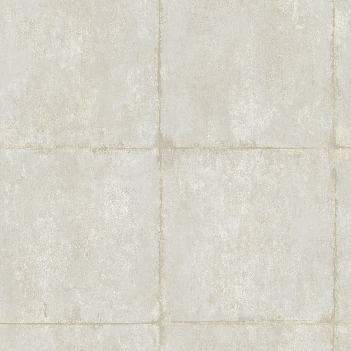 Seabrook Designs Great Wall Blocks Metallic Silver And Off-white ...