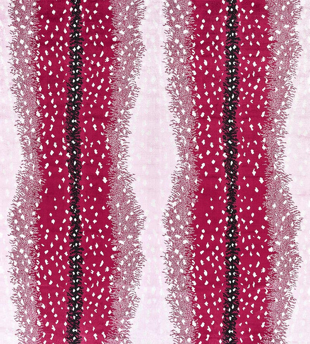 Old World Weavers Antelope Raspberry Fabric ALBOHE0006