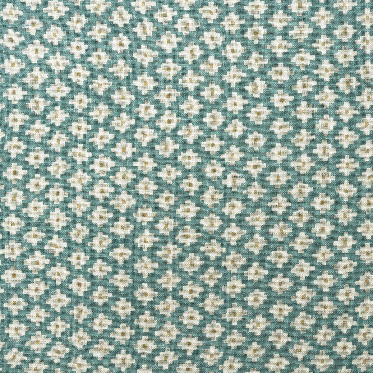 Andrew Martin Maze Turquoise Fabric Sample AM100381.13.0