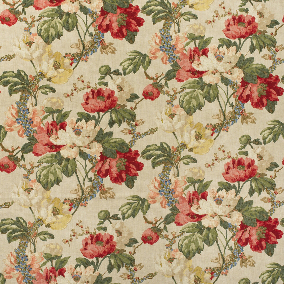 Kravet Couture Peony Natural Fabric Sample AM100449.916.0