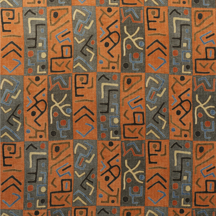 Andrew Martin Ashanti Chocolate Fabric AM100481.612.0