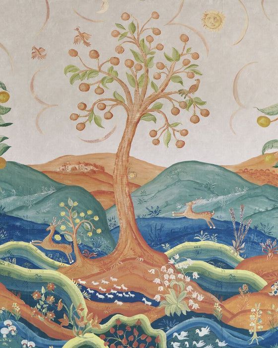 Kravet Couture Rufus Wp Mist Wallpaper AMW10089.1211.0