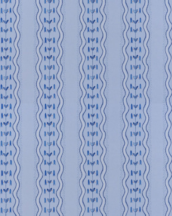 Kravet Couture Hearty Wp Sky Blue Wallpaper AMW10092.5.0