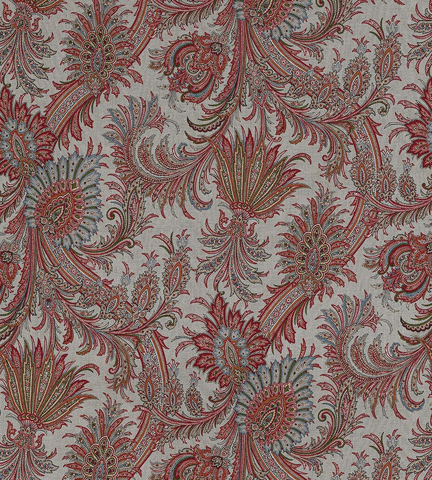 Old World Weavers Amelie Blue Multi Fabric Sample AO40160003