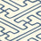 Alan Campbell Saya Gata Lines Navy Wallpaper AP207-16
