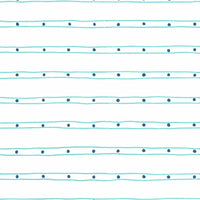 Alan Campbell Soho Turquoise Navy Wallpaper AP209-06