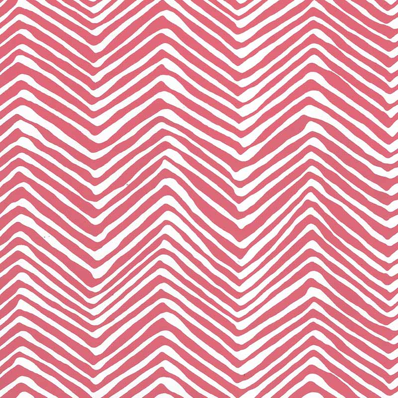 Alan Campbell Petite Zig Zag Watermelon Wallpaper Sample AP303-07PV