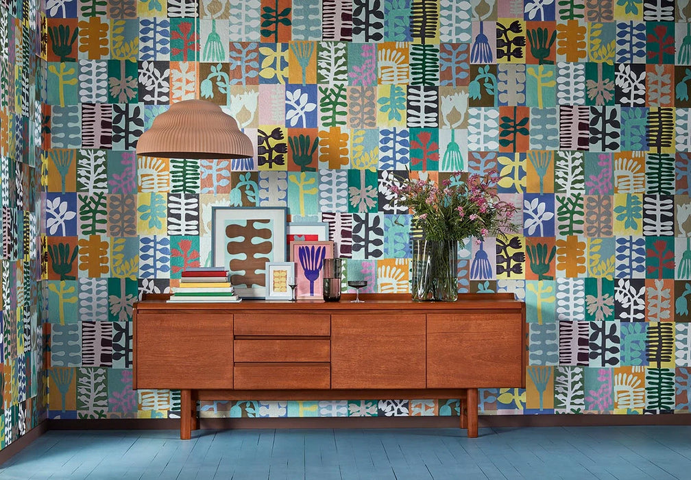 Pierre Frey Les Feuillages Boreal Wallpaper Sample FP225001