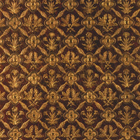 Old World Weavers Cuir Chene Red/Gold Fabric AQ22CD0005