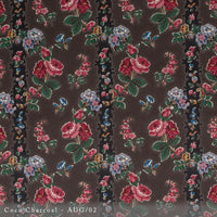 Lisa Fine Augusta Coco Charcoal Fabric AUG-02