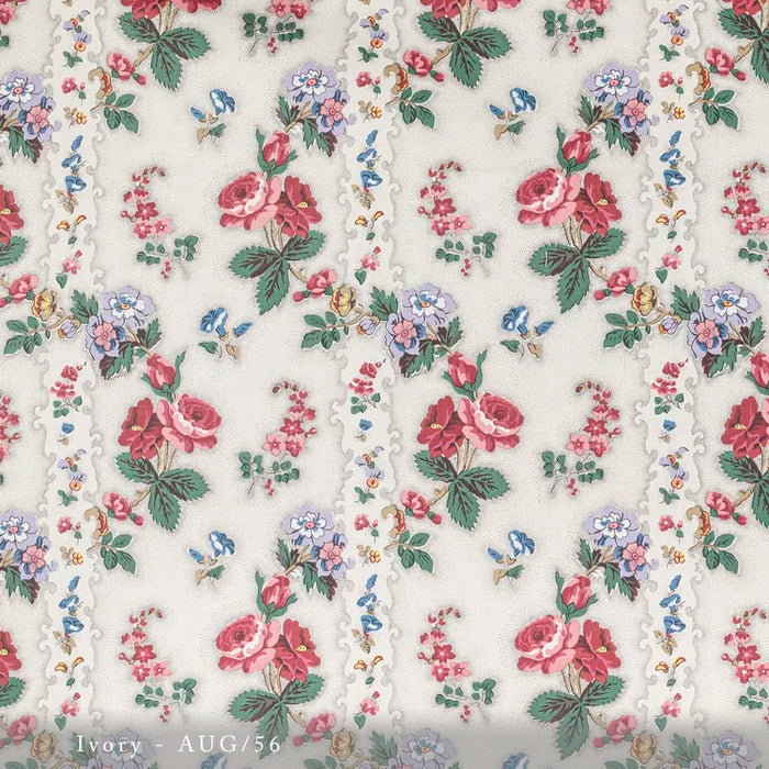 Lisa Fine Augusta Ivory Fabric Sample AUG-56