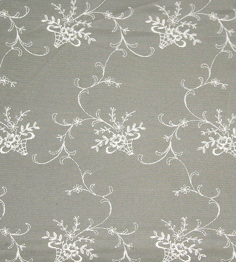 Old World Weavers Brigitte Sheer Ivory Fabric AU60870001