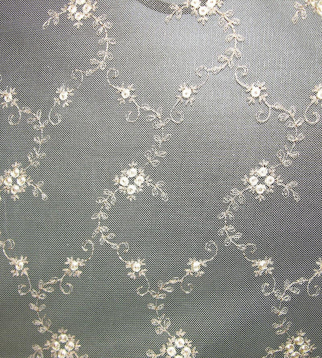 Old World Weavers Florinette Sheer Froth Fabric AU80754164