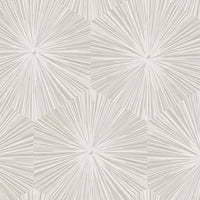 Seabrook Designs Chadwick Starburst Metallic Champagne And Off-white Wallpaper AV51100