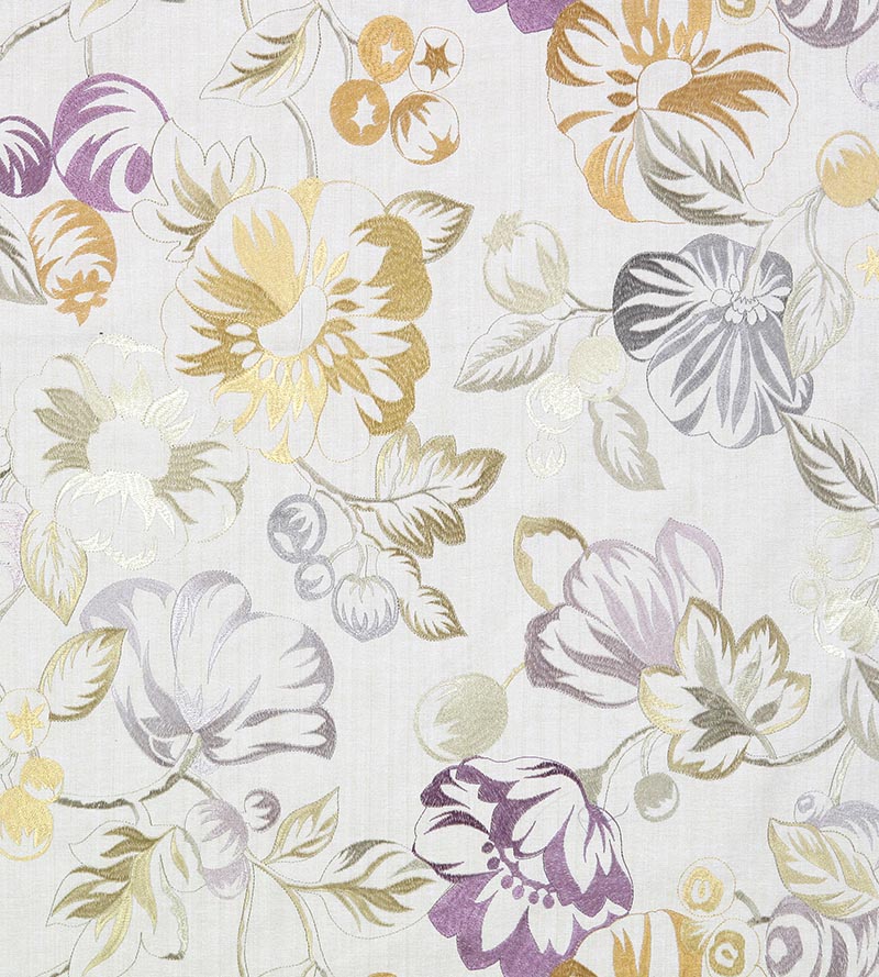 Grey Watkins Mostar Grey/Purple Fabric Sample AZ20410002