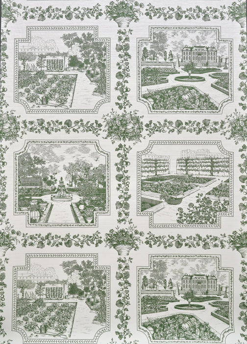 Pierre Frey Les quatre potagers Vegetal Wallpaper FP284002