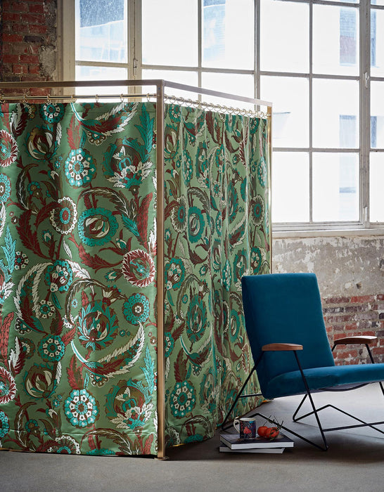 Pierre Frey Tabriz Rouge Fabric Sample F3453003