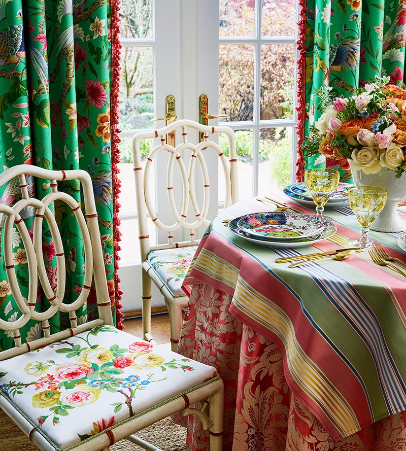 Old World Weavers Botanical Garden Summer Multi Fabric B035060001