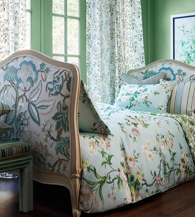 Old World Weavers Botanical Garden Celadon Fabric B035060002