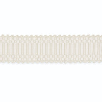 Schumacher Eugenie Picot-Edge Braid White Trim B107-1