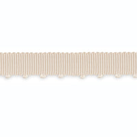 Schumacher Amy Picot-Edge Grosgrain Cream Trim B109-1