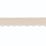 Schumacher Amy Picot-Edge Grosgrain Cream Trim B109-1