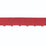 Schumacher Amy Picot-Edge Grosgrain Ruby Trim B109-11