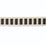 Schumacher Aubrey Braid Ivory/Ebony Trim B154-7