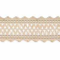 Schumacher Nikita Braid Moonstone/Metallic Trim B181-6