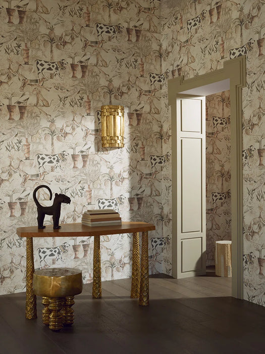 Pierre Frey Sur Le Nil Papyrus Wallpaper Sample FP482002