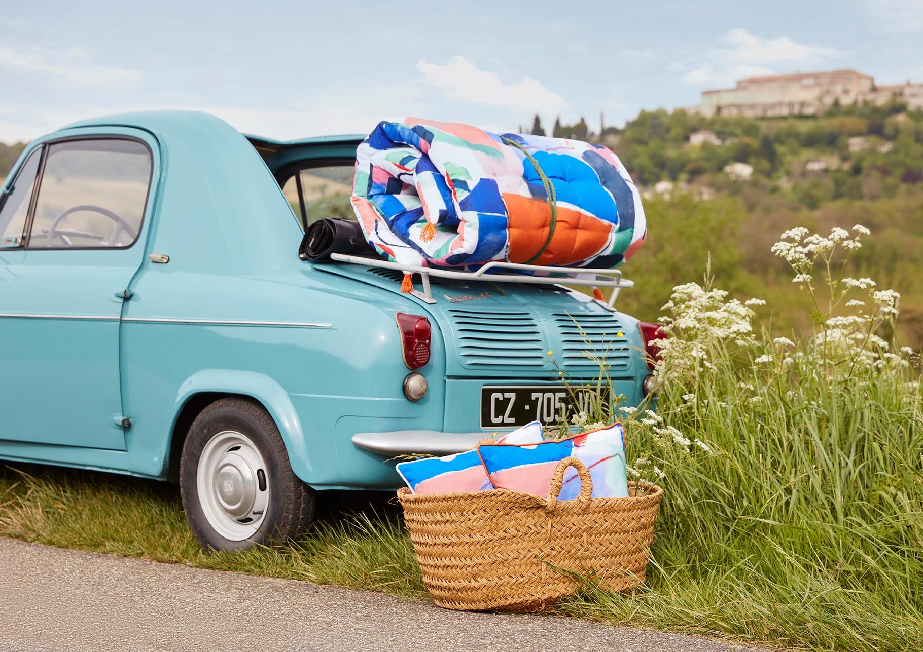 Pierre Frey Elixir Caraibes Wallpaper Sample FP967001