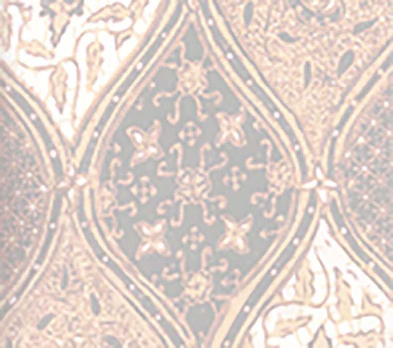 China Seas Balinese Batik Gray Cream Wallpaper Sample 6630-10WP