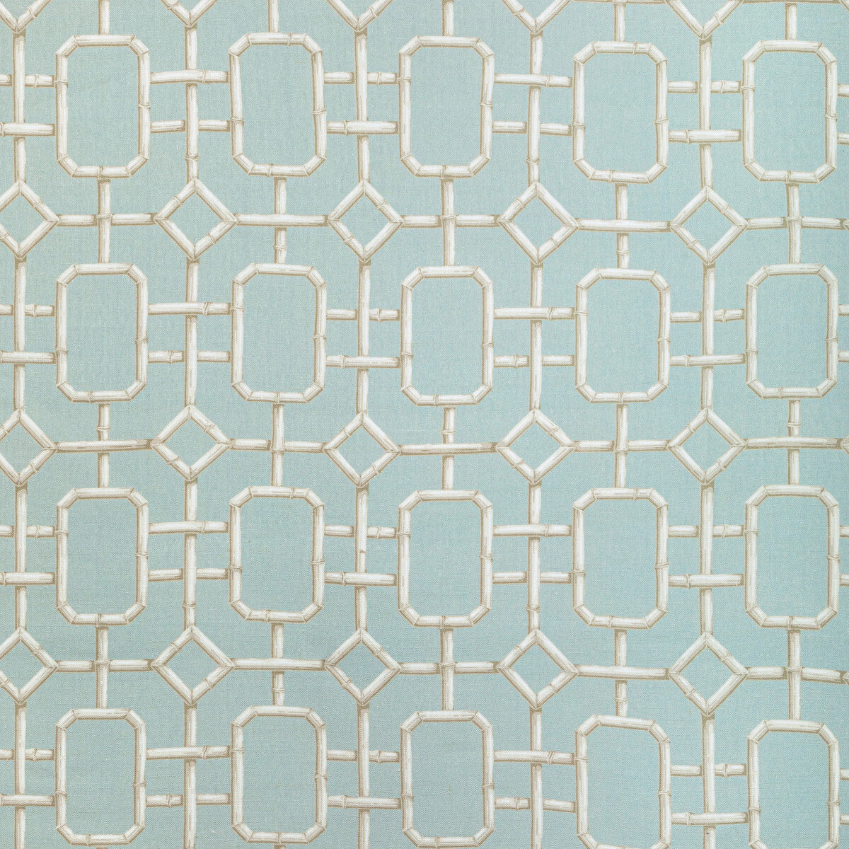 Kravet Couture Bambu Fret Delft Fabric Sample BAMBU FRET.516.0