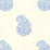 China Seas Bangalore Paisley French Blue Wallpaper Sample 6040-01WP