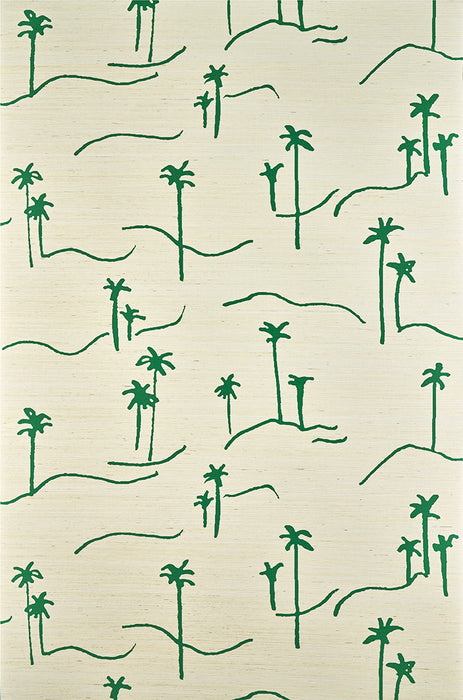 Pierre Frey Ammos Menthe Wallpaper Sample FP153002