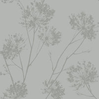 Seabrook Designs Wild Grass Silversmoke Wallpaper BD50210