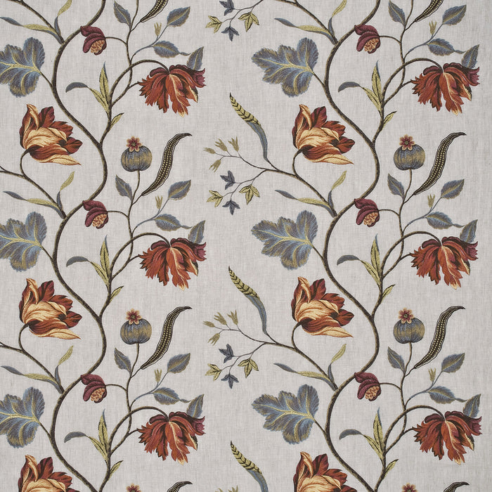 GP & J Baker Tulip Tree Linen Pimento Fabric BF10345.2.0