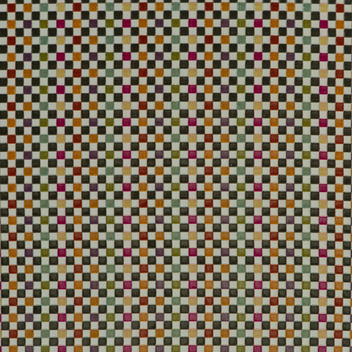 GP & J Baker Clarendon Small Check Multi Fabric BF10551.1.0