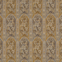GP & J Baker Winton Grey/Mustard Fabric BF10594.1.0