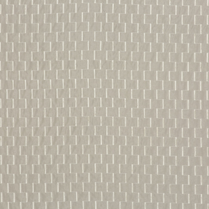 GP & J Baker Kirov Silver Fabric Sample BF10602.925.0