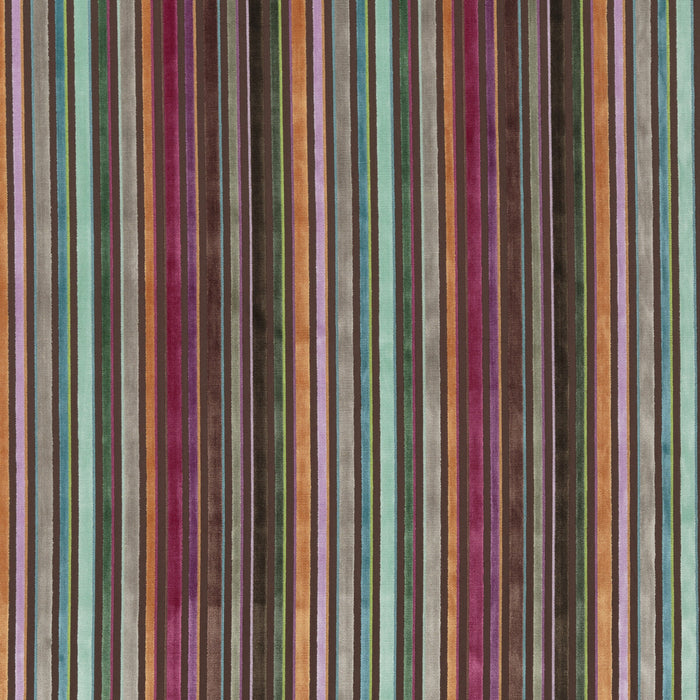 GP & J Baker Cardinal Stripe Jewel Fabric BF10653.1.0
