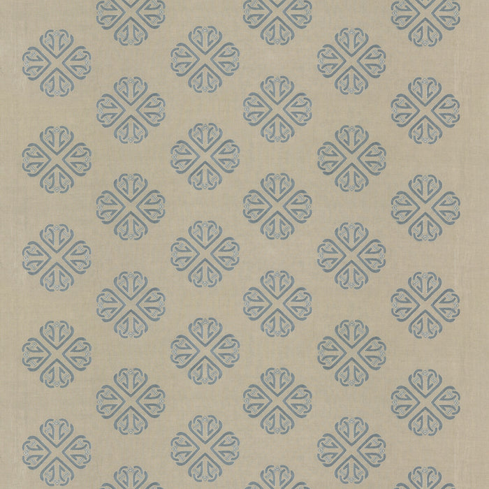 GP & J Baker Kersloe Soft Blue Fabric Sample BF10768.3.0