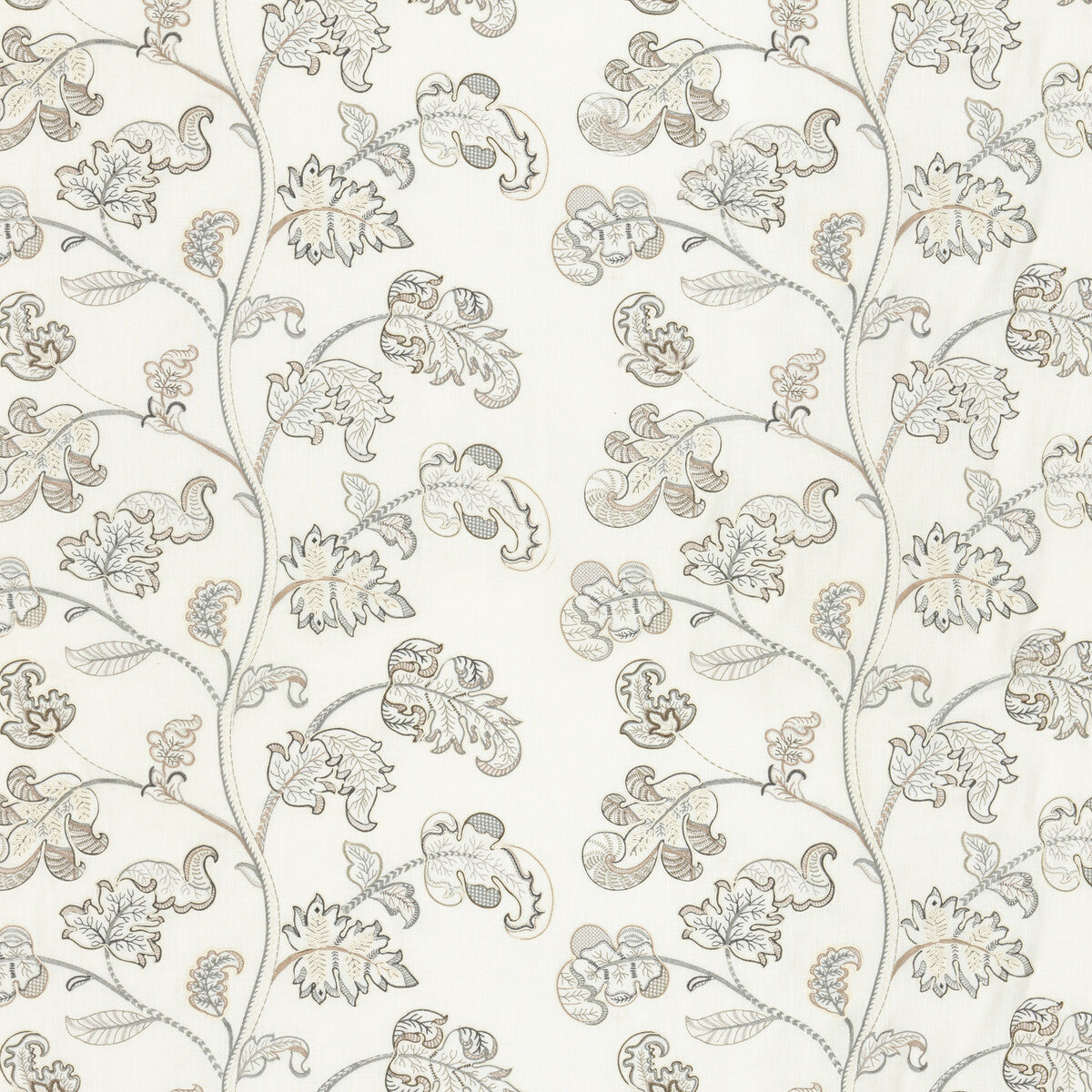 GP & J Baker Alderwood Ivory/Stone Fabric BF10769.1.0