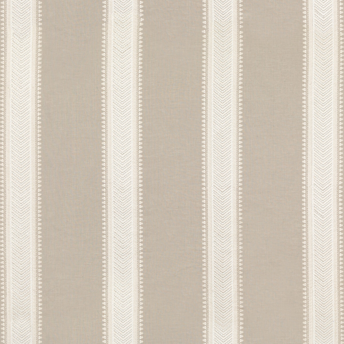 GP & J Baker Kerris Stripe Dove Fabric Sample BF10799.3.0