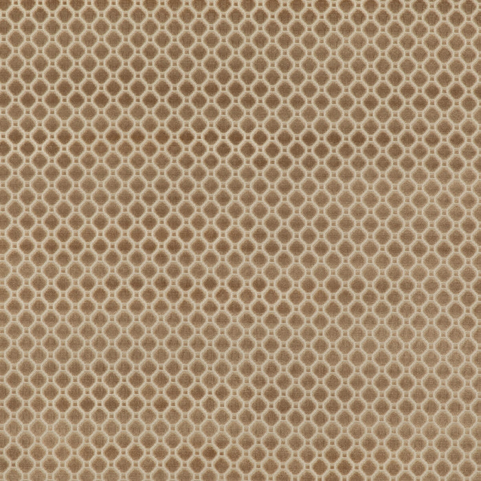 GP & J Baker Indus Velvet Oyster Fabric Sample BF10826.106.0