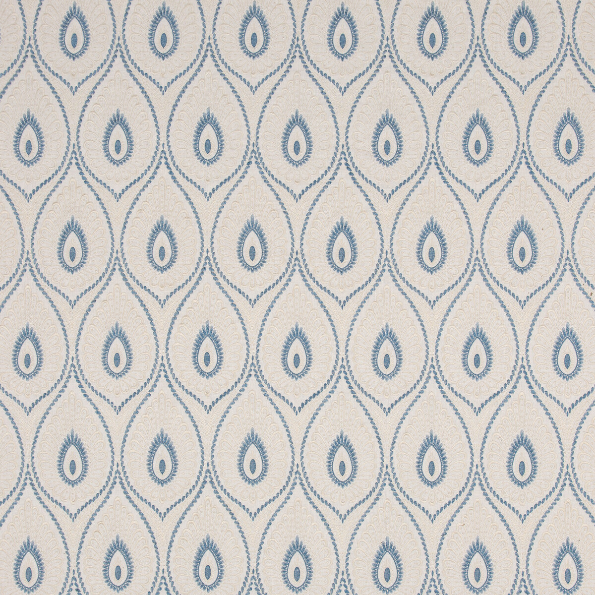 GP & J Baker Ashmore Blue Fabric Sample BF10955.1.0