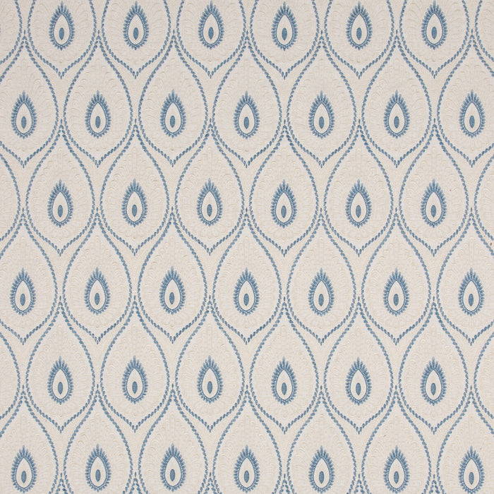 GP & J Baker Ashmore Blue Fabric Sample BF10955.1.0
