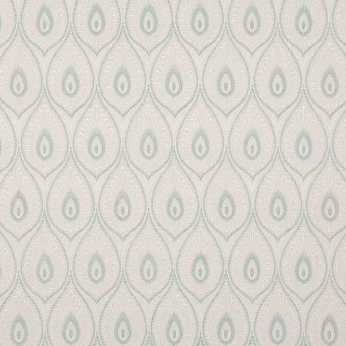 GP & J Baker Ashmore Aqua Fabric Sample BF10955.4.0