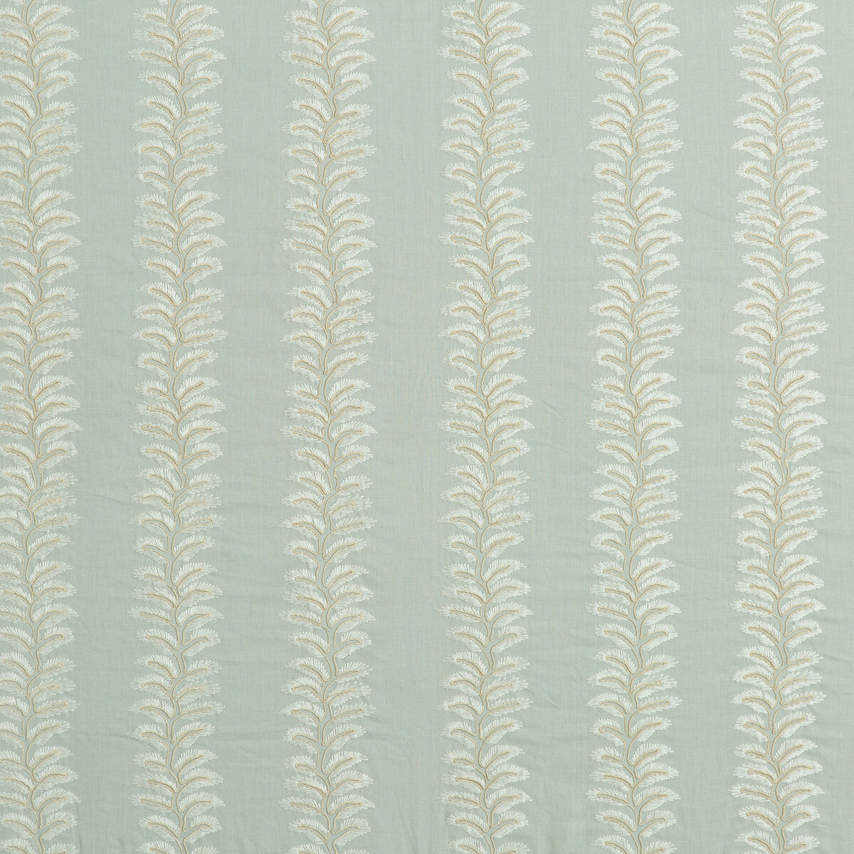 GP & J Baker New Bradbourne Pale Aqua Fabric Sample BF10963.715.0