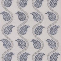 GP & J Baker Filkins Blue Fabric BF11031.1.0